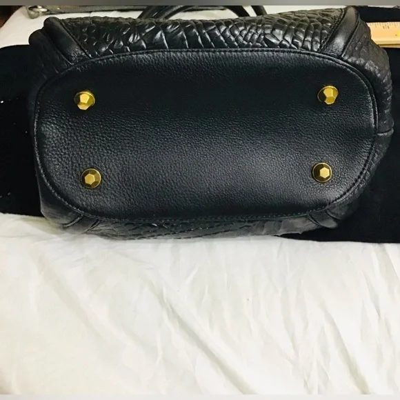 Oryany Croc Embossed LeatherSatchel NWOT